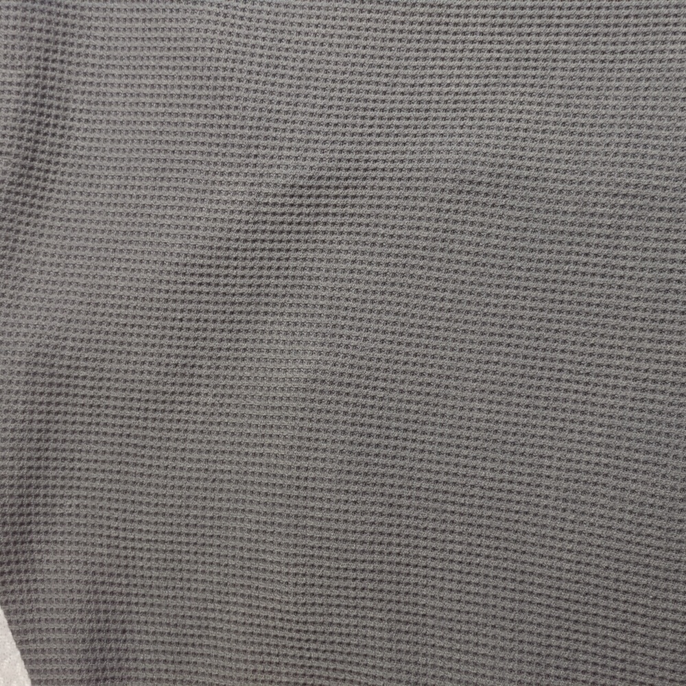 Shop Talulah Oversized Button Down Thermal Stone Washed Gray Shacket - Picture 10 of 11